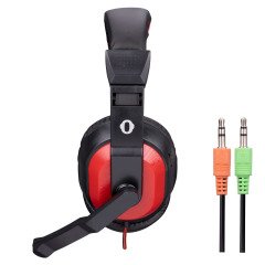 Snopy SN-633 X-BLOOM Siyah/kırmızı Kulak Üstü Gaming Oyuncu Mikrofonlu Kulaklık