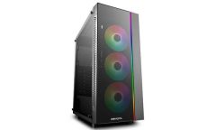 MATREXX55ADDRGB3F MATREXX55 ADD-RGB 3F E-ATX/ATX/Mikro ATX/Mini-ITX SİYAH KASA 3X12