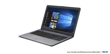Asus VivoBook X542UR-GQ269T i7-7500U 16Gb Ram 1Tb Hdd Nvidia 2Gb Win10 15.6'' Notebook - Asus Yeniden Sertifikalandırılmış (Refurbish)