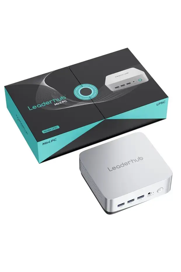 LEADERHUB LP5C I5-12450H 16GB512SSD WIN11 PRO MINI PC GÜMÜŞ