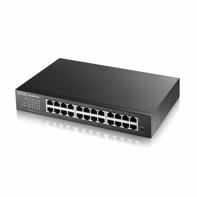 ZYXEL GS1900-24-EU0102F 24 PORT 24x10/100/1000 + 2xDUAL SFP L2 WEB YÖNETİLEBİLİR SWITCH