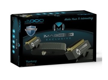 Mersat Magbox Exclusive Mini Scart Uydu Alıcısı - SD' li