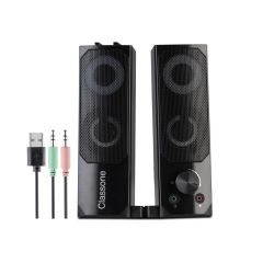 Classone X3 Gaming Soundbar, RGB Hoparlör -Siyah