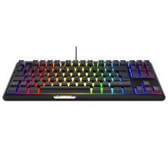 Rampage CLAW Siyah BLUE SWITCH Mekanik Gaming Oyuncu Klavye Rainbow TKL