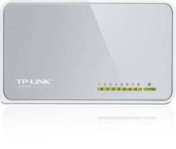Tp-Link TL-SF1008D 8 Port 10/100Mbps Switch - Tak ve Kullan % 60 Enerji Tasarruflu Switch