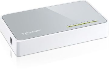 Tp-Link TL-SF1008D 8 Port 10/100Mbps Switch - Tak ve Kullan % 60 Enerji Tasarruflu Switch