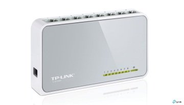 Tp-Link TL-SF1008D 8 Port 10/100Mbps Switch - Tak ve Kullan % 60 Enerji Tasarruflu Switch