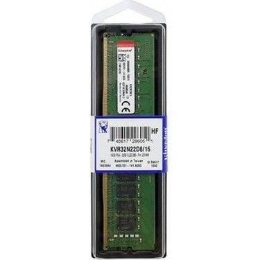 Kingston 16GB 3200MHz DDR4 KVR32N22D8 16