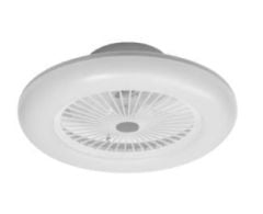 4058075572553 Smart LED Fanlı Tavan Armatürü Beyaz