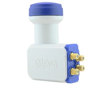 Mag Dört Çıkışlı 4K Ultra Hd Lnb - Altın Uç Düşük Kayıp Sharp Chip Set