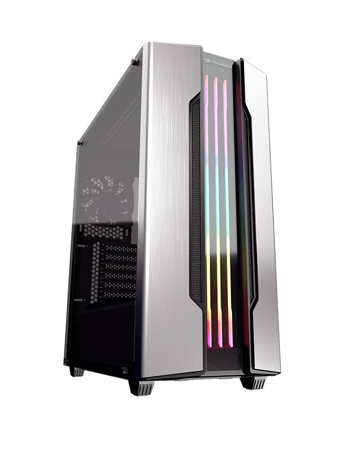 Cougar Gemini S Rgb Silver Gaming Kasa Cgr-5bmbs-Rgb Trelux