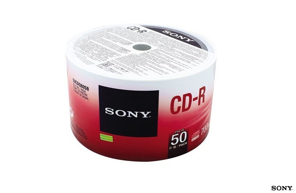 Sony CD-R 700mb 80dk 50' li Paket 50cdq80sb48x Multi Speed Sony