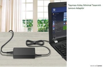 S-Link SL-NBA81 45W 20V 2.25A 4.0*1.7 Lenovo Notebook Standart Adaptör İğnesiz Yuvarlak Uçlu Rohs Sertifikalı