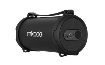 Mikado Md-44bt Siyah Micro Sd ve Fm Destekli Outdoor Taşınabilir Bluetooth Müzik Kutusu