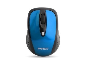 Everest Sm-901 Mavi Kablosuz Wireless Optik Mouse 2.4Ghz