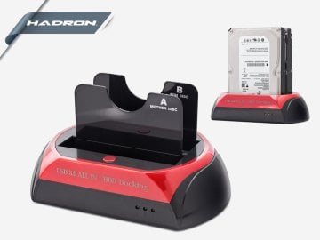 HADRON HD979/30 USB 2.0 DOCK STATION SATA IDE
