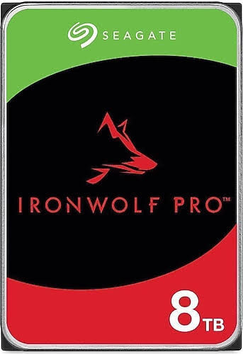 8 TB SEAGATE 3.5 IRONWOLF PRO SATA3 7200RPM 256MB ST8000NT001