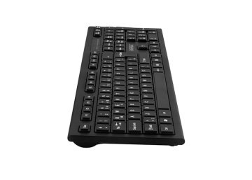 Everest Km-6121 Siyah Kablosuz Wireless Q Slim Klavye Mouse Set