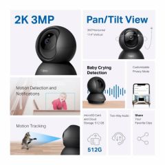 TAPO-C211 Pan/Tilt Home Security Wi-Fi Camera