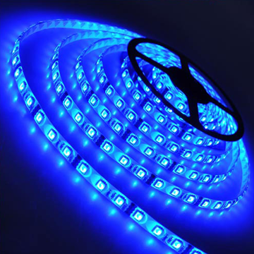 POWERMASTER DIŞ MEKAN (SİLİKONLU) TEK ÇİPLİ 60 LED ŞERİT 5 METRE MAVİ