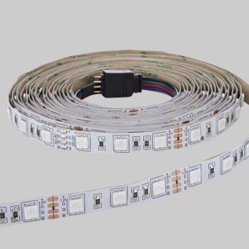 POWERMASTER DIŞ MEKAN (SİLİKONLU) TEK ÇİPLİ 60 LED ŞERİT 5 METRE MAVİ