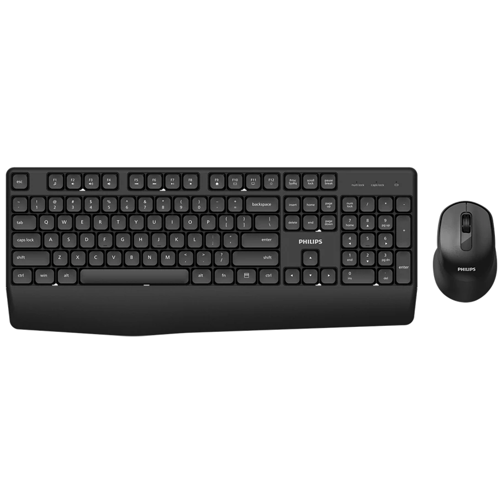 Philips SPT6348B Siyah Kablosuz Q Klavye ve Mouse Set