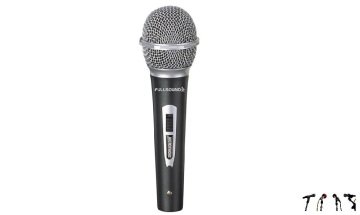 Fullsound LM-155 Profesyonel Kablolu Mikrofon...Sağlam ve Şık Plastik Gövdeli 3 Mt Kablolu Güçlü 72 db Ses Çıkışlı Toplantı Konferans Sahne Mikrofonu