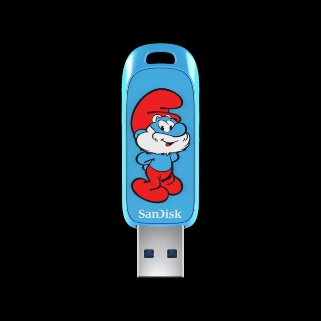 SDCZIS-128G-G46 128GB Smurf USB Flash Bellek 130MB/s