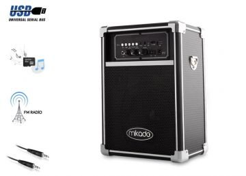 Mikado MD-388 Siyah FM Destekli Öğretmen Toplantı Amfisi