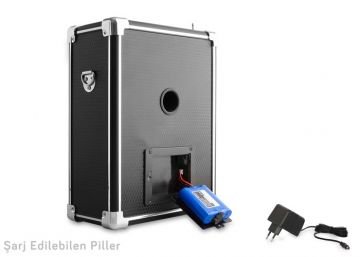 Mikado MD-388 Siyah FM Destekli Öğretmen Toplantı Amfisi