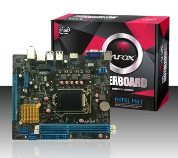 Afox IH61-MA Intel LGA1155 H61 DDR3 MicroATX Anakart