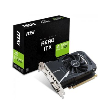 Msi Geforce Gt 1030 Aero Itx 2Gb Oc Gddr5 64b Dx12 Pcie 3.0 Hdmi Dvi Ekran Kartı
