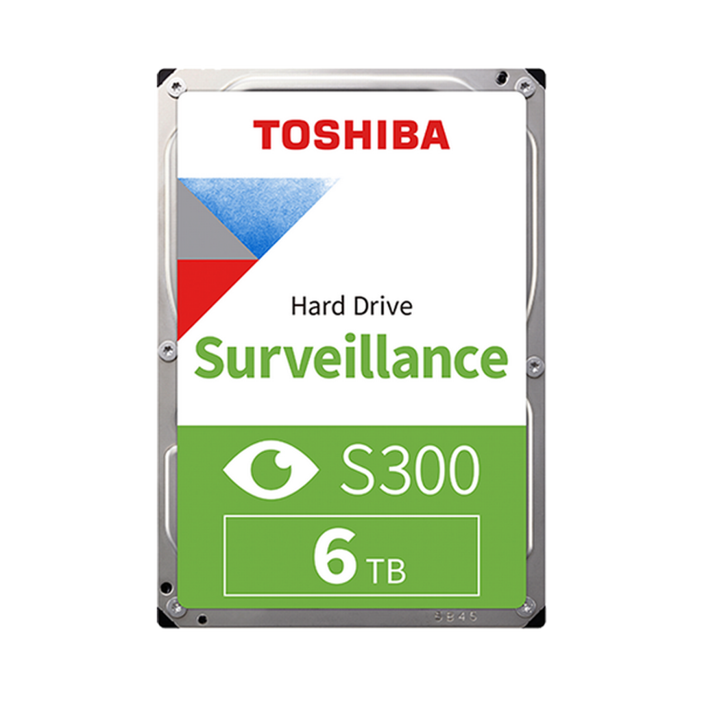 TOSHIBA 6TB  7200RPM S300 SATA3 256MB HDWT860UZSVA