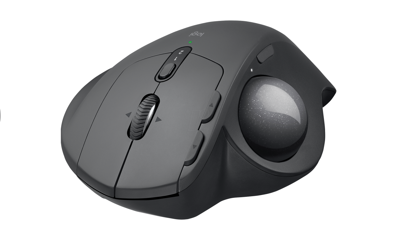 Logitech Mx Ergo Graphite Kablosuz Trackball Mouse Flow 910-005179