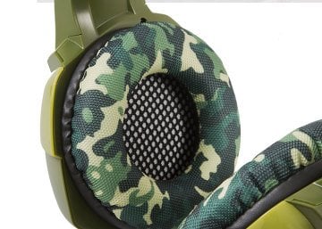 Rampage RM-K5 CAMUFLAJE Kamuflaj Renkli 7.1 Surround Sound System USB Mikrofonlu Oyuncu Kulaklığı