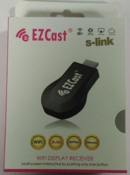 S-LİNK EZCast SL-W12 Kablosuz HDMI Görüntü Ve Ses Aktarıcı (WİFİ)