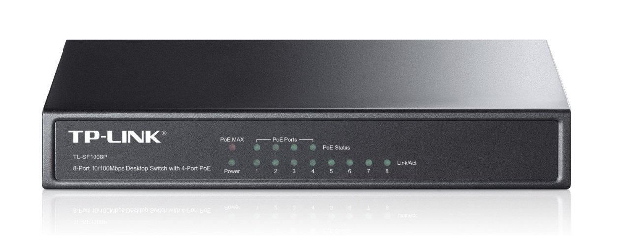 Tp-Link TL-SF1008P 8 Port Switch - 4 Port Poe
