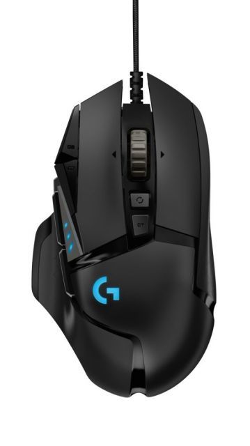 LOGİTECH G G502 HERO LIGHTSYNC 25.600 DPI YÜKSEK PERFORMANSLI KABLOLU OYUNCU MOUSE - SİYAH- 910-005471