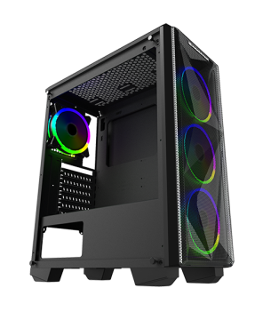 Xigmatek Beast Rgb 650W 80 Plus Gaming Kasa - Temper Cam 4 Adet Fan En43613