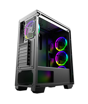 Xigmatek Beast Rgb 650W 80 Plus Gaming Kasa - Temper Cam 4 Adet Fan En43613