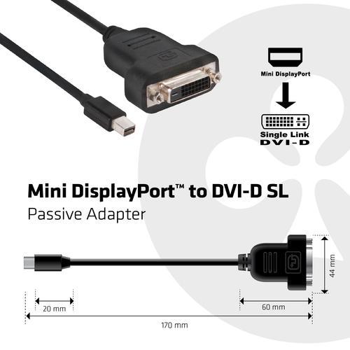Mini Displayport to Dişi DVI Orjinal