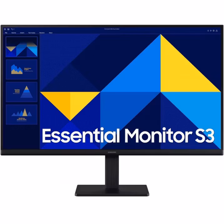 27 SAMSUNG ESSENTIAL S3 S30GD LS27D300GAUXUF FHD 5MS 100HZ HDMI IPS MONITOR