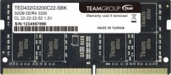 32 GB DDR4 3200 Mhz SODIMM TEAM ELITE