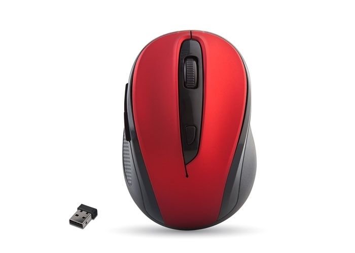 Everest SM-613 Kırmızı/Siyah 2.4Ghz Optik Kablosuz Mouse