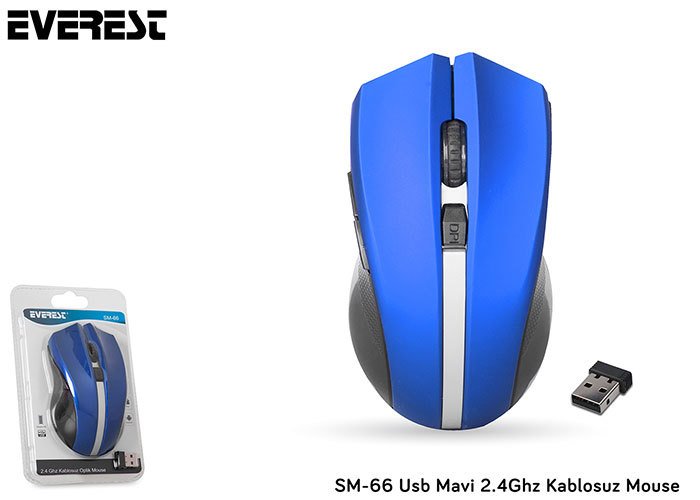 Everest SM-66  2.4Ghz Kablosuz Mouse