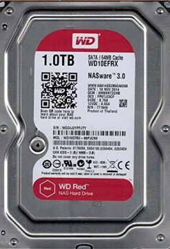 WESTERN DİGİTAL 1TB Red Sata 3.0 5400RPM 64MB 3.5'' Dahili NAS Diski