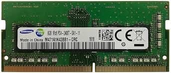 SAMSUNG 8GB 1RX8 PC4-2400T-SA1-11 M471A1K43CB1-CRC