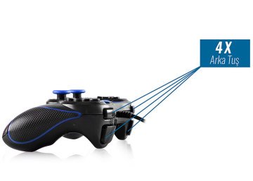 Snopy Rampage SG-R601 PS3/PC Mavi USB 1.8m Joypad