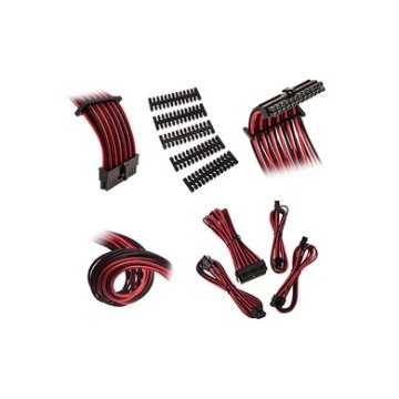 BitFenix ALCHEMY 2.0 24Pin CPU4+4Pin/PCI-E 16AWG Siyah/Kırmızı Ex