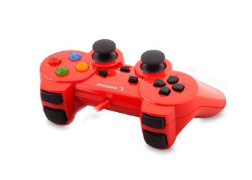 Snopy Rampage SG-R602 PS3/PC Kırmızı USB 1.8m Joypad